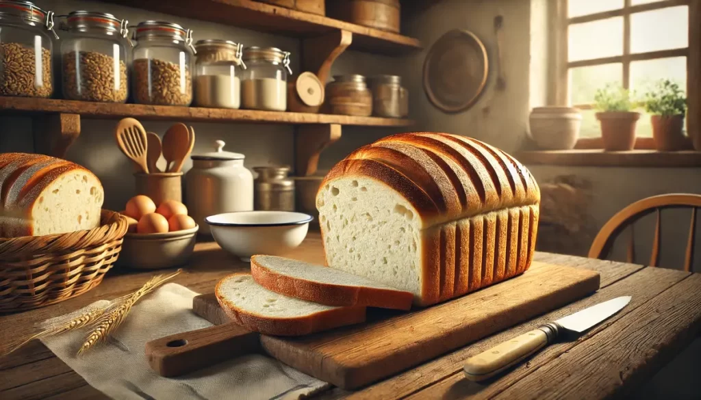 sourdough discard sandwich bread