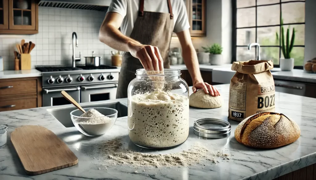 Sourdough Starter from Scratch