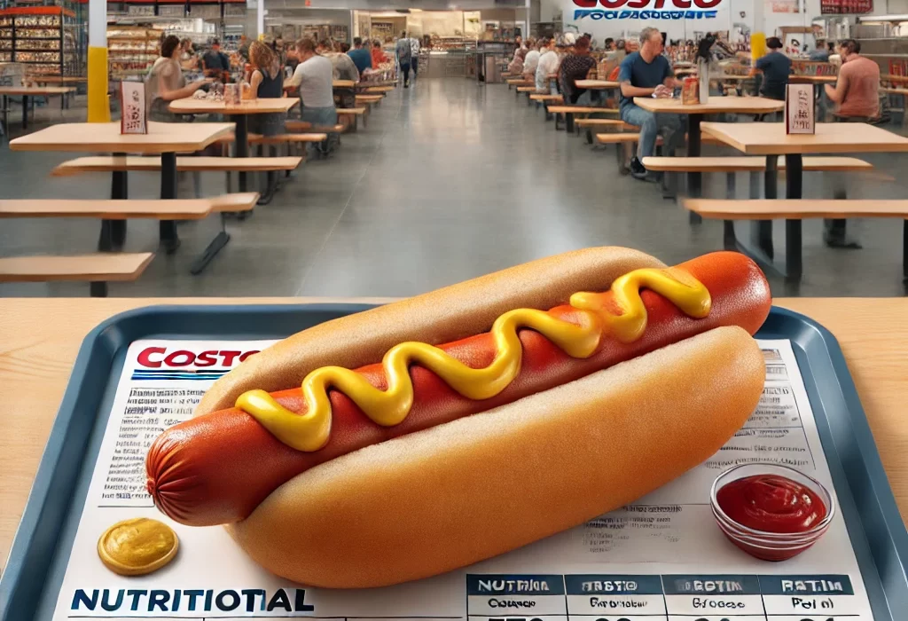 Costco hot dog nutrition