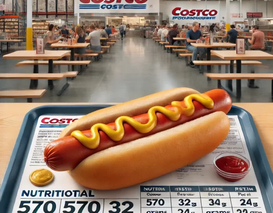 Costco hot dog nutrition