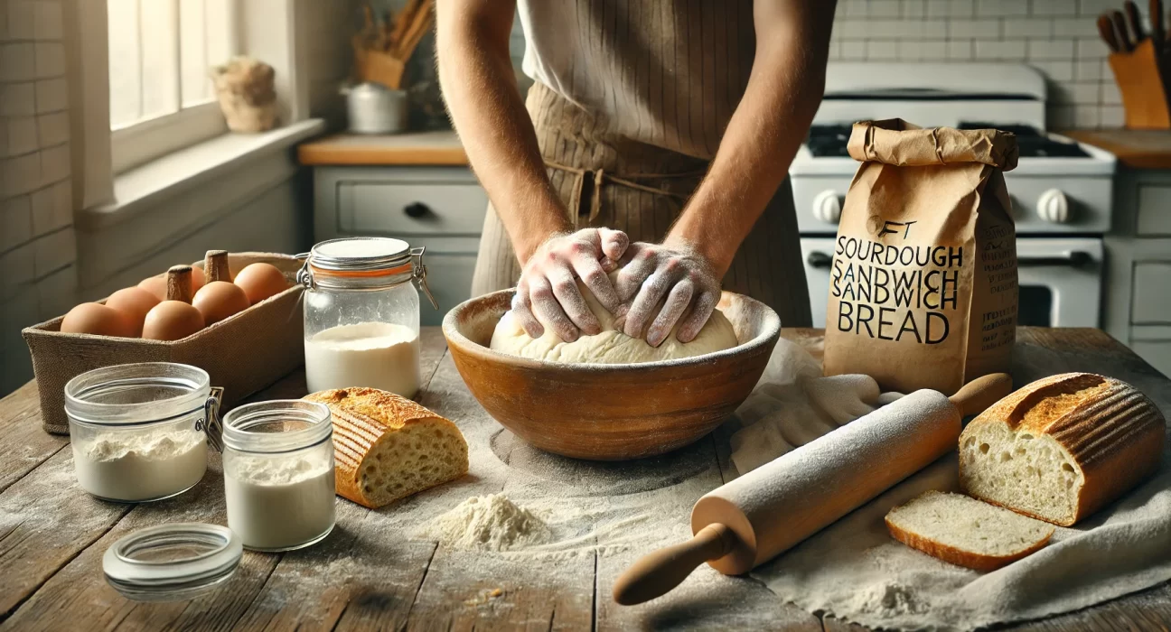 sourdough sandwich bread recipe