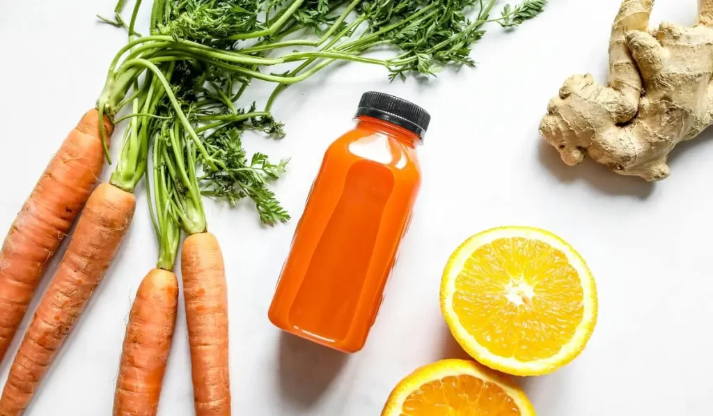  Carrot & Ginger Immunity Shot