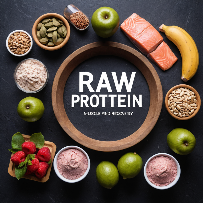 Fitness and Nutrition: Raw Protein and Muscle Recovery