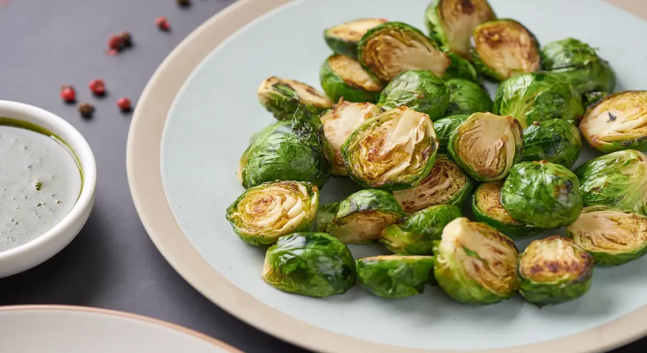 homemade brussels sprouts roasted