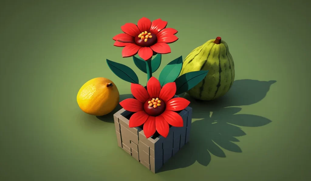 Red Flower in Blox Fruits